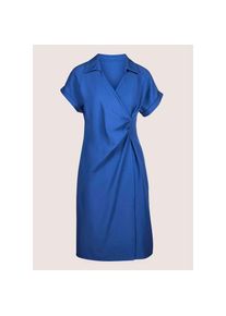 Madeleine Mode MADELEINE, Damen, Etuikleid &raquo;Kleid Kleid in Wickel-Optik&laquo;, royalblau, N + K Gr, 48 -N + K Gr, royalblau, L&auml;nge ca. 98 cm, knieumspielend