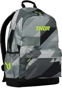 Thor Varsity Camo, mochila , color: Gris/Negro/Amarillo Ne&oacute;n , tama&ntilde;o: Talla &uacute;nica
