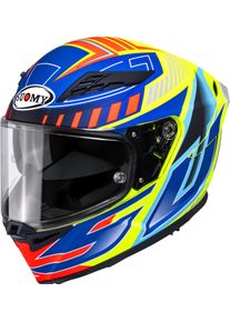 Suomy Stellar 2 Deepspace, full face helmet , color: Matt Blue/Yellow/Red , size: M