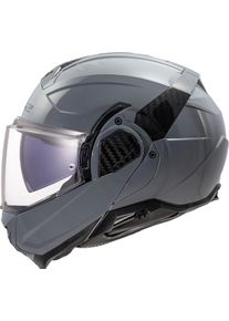 LS2 FF910 Advant II Solid, modular helmet , color: Grey , size: 3XL