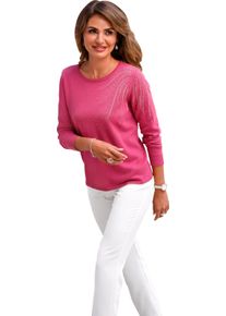 Damska Pul&oacute;ver, jemn&yacute; &uacute;plet, kovov&eacute; platničky purpurov&aacute; veľkosť 54