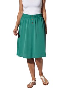 Damska Navl. sukňa, riasenia zelen&aacute; veľkosť 56