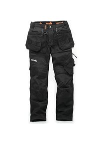 Scruffs, Arbeitshose, Damen Arbeitshose mit Holstertaschen &bdquo;Trade Flex&rdquo;, schwarz (32)