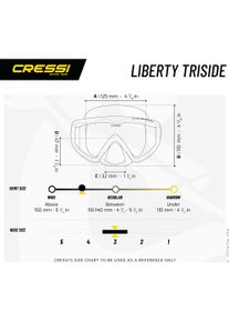 Cressi-Sub Cressi, Taucherbrille