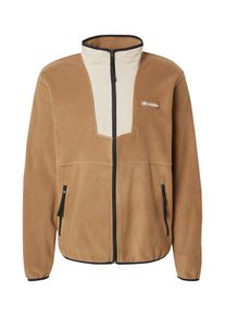 Columbia Funkčn&aacute; flisov&aacute; bunda 'Sequoia Grove' Ženy svetlohned&aacute; / čierna / biela M