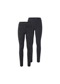 Tchibo - 2 Leggings - Damen - Gr. XXL - schwarz