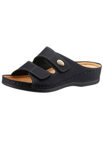 Franken Schuhe Dames slippers in zwart ,maat 37, Witt, 100% Kunststof