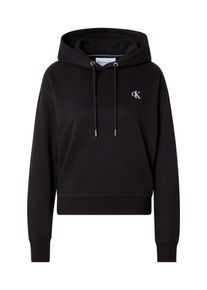 Calvin Klein Jeans Kvinnor Sweatshirt svart / vit Storlek XS