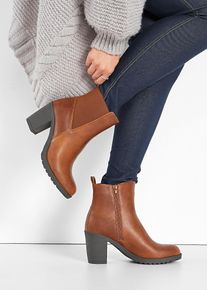 Bottines - marron - taille 42 - bonprix