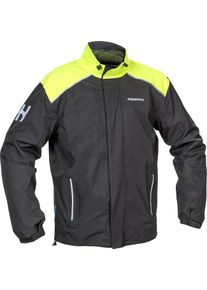 Halvarssons Bofallet, veste de pluie , couleur: Noir/Jaune N&eacute;on , taille: XS