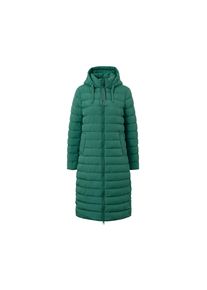 Tchibo - Pikowany płaszcz z kapturem - dla pań - rozmiar 46 - kolor: zielony