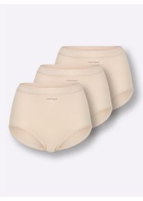 Dames Tailleslip in ivoorkleur ,maat 40, WITT, 95% Katoen, 5% Elastan