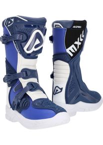 Acerbis X-Team, stivali bambini , colore: Blu Scuro/Bianco , dimensione: 38 EU