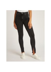 Calvin Klein Jeans Skinny-fit-Jeans &raquo;HIGH RISE SUPER SKINNY&laquo; mit stoned wash Optik, mit Coinpocket schwarz, Gr&ouml;&szlig;e 31