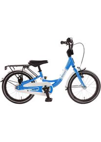 Bachtenkirch Kinderfahrrad &raquo;16" Baxi - blau&laquo; 1 Gang ohne Schaltung Packung, Alu Kinderfahrrad mit Vollausstattung, erh&auml;ltlich in 14/16/18 Zoll