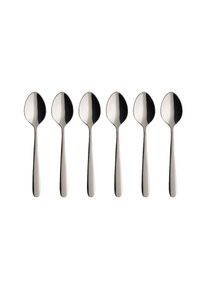 Villeroy & Boch Villeroy & Boch Besteck-Set &raquo;Kaffeel&ouml;ffel Daily Line 14, 2 cm 6er Set silber&laquo;