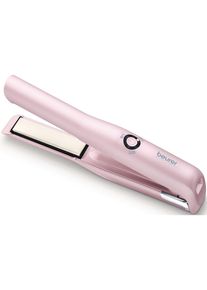 Beurer Gl&auml;tteisen &raquo;HS 20 Akku-Gl&auml;tteisen to go, kabellose Anwendung f&uuml;r 30 Minuten&laquo; Keramik-Turmalin-Beschichtung 3 Temperaturstufen (160, 180, 200&deg;C)