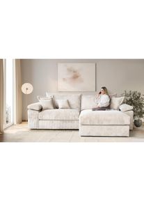 Home Affaire Ecksofa &raquo;Soft&Cosy XXL L-Form, B: 303 cm - OTTO. Verl&auml;ssliche Qualit&auml;t.&laquo; Mega-Sofa, Cord oder Chenille-Struktur, mit Federkern & 4 