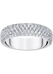 Thomas Sabo Fingerring &raquo;Schmuck Silber 925 Ring&laquo; mit Zirkonia (synth.) silberfarben, Gr&ouml;&szlig;e 60