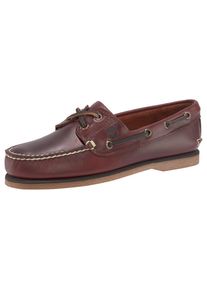Timberland &raquo;CLASSIC BOAT BOAT SHOE&laquo; Classic Bootsschuh aus Premium Leder rot, Gr&ouml;&szlig;e 46
