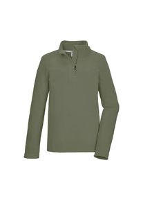 Killtec Fleeceshirt &raquo;KSW 248 BYS FLC SHRT&laquo; Fleeceshirt mit Stehkragen, Kinnschutz, hoher Tragekomfort gr&uuml;n, Gr&ouml;&szlig;e 176