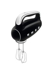 Smeg, Handmixer &raquo;HMF01BLEU Schwarz&laquo; 250 W, schwarz, Handmixer