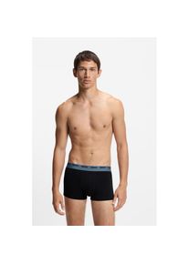 HUGO Underwear, Herren, Trunk &raquo;FIVE PACK&laquo; Packung, 5er-Pack, 5 Stk. mit HUGO Schriftzug, Open Miscellaneous 963, 5 Stk., S (48) -5 Stk., Open 