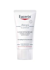 Eucerin, Gesichtscreme, AtopiControl (50 ml, 24h Creme, Bis SPF 10)