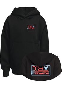Thor Vantage, hoodie youth , color: Black/Red/Light Blue , size: XL