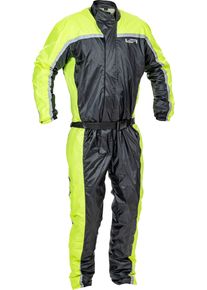 Lindstrands Sidvallen, regenpak , kleur: Zwart/Neon-Geel , maat: XS