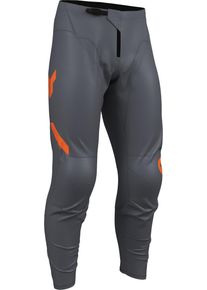 Thor Ridemode Menace, textile pants youth , color: Grey/Orange , size: 28