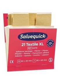 Salvequick, Pflaster, Nachf&uuml;llset Pflasterspender Refill 6470 Verwendung f&uuml;r Produkt: Pflasterspender Material des Pfla... (1 x)
