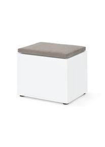 Tchibo - L&aacute;da &uuml;lőhellyel - feh&eacute;r