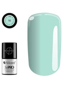 Silcare, Nagellack, SoPro Hybrid Gel lakier hybrydowy 010 7g (Turquoise, Gel-Effekt Nagellack)