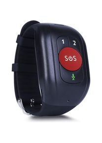 Quyueda SOS-Armband f&uuml;r Senioren mit GPS-Tracker, Sprachanrufen und Sicherheitszaun, Smartwatch