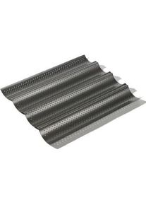 Funktion Flute mould 38x32.5x2.5cm, Backform, Grau