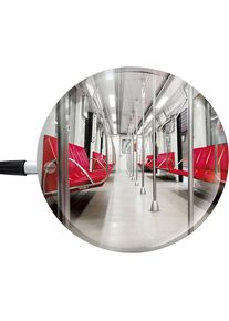 Vialux Inspectiespiegel, polymir , &Oslash; 100 mm, 650 mm telescoopstang