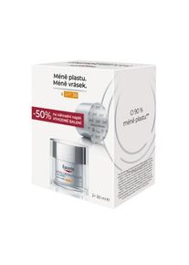 Eucerin Hyaluron Filler +3x Efect denn&yacute; kr&eacute;m SPF 30 d&oacute;za + n&aacute;hradn&aacute; n&aacute;plň Refill 2 x 50 ml