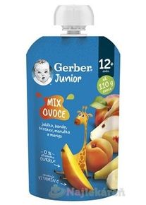 Gerber Junior Mix ovoce kapsička 110g