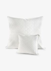 bonprix Față de pernă matlasată (set/2 buc.), bej, Pachet/2 bucăţi feţe de perne 40/40 cm