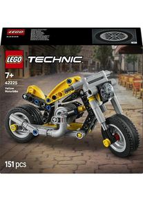 Lego Technic 42225 Gelbes Motorrad