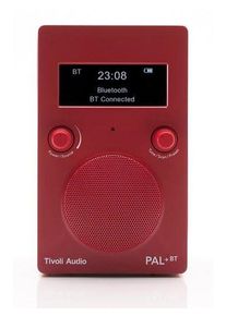 Tivoli Audio PAL+ BT - Rot - DAB/DAB+/FM - Rot