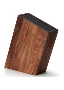 CONTINENTA Messerblock 1 Stk. Walmussholz, mit flexiblem Einsatz