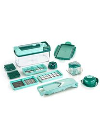 Genius Zerkleinerer &raquo;Nicer Dicer Fusion Set 13-tlg.&laquo; Einfach, praktisch, sicher und platzsparend!