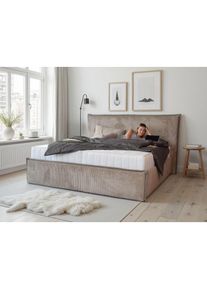 Collection AB Polsterbett &raquo;Marla erh&auml;ltlich in der Breite 180x200cm, mit Cordstoff bezogen&laquo; wahlweise mit Lattenrost und King-Matratze (28cm)