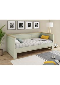 OTTO home Funktionsbett &raquo;" ERIK " TOPSELLER! Daybed, G&auml;stebett, Kinderbett, Massivholz (Kiefer)&laquo; stilvolle Kassetten - Fr&auml;sung, 90x200cm ausziehbar 