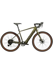 Kross &raquo;E-Gravel Bike Esker Hybrid 2.0 28" khaki&laquo; 11 Gang microSHIFT Advent X M6205 Schaltwerk Kettenschaltung Heckmotor 250 W Pedelec, Elektrofahrrad 