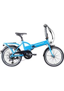 Z&uuml;ndapp Z&uuml;ndapp &raquo;Z101&laquo; 6 Gang Shimano Tourney RD-TY300 Schaltwerk Kettenschaltung Heckmotor 250 W Pedelec, Elektrofahrrad f&uuml;r Damen u. Herren