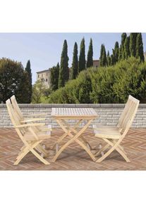 siena GARDEN Gartensessel &raquo;Paleros&laquo; Set, 4 Stk. tlg.