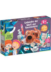 Clementoni Experimentierkasten &raquo;Galileo, Entdecke die Welt Tiermedizin&laquo; Made in Europe